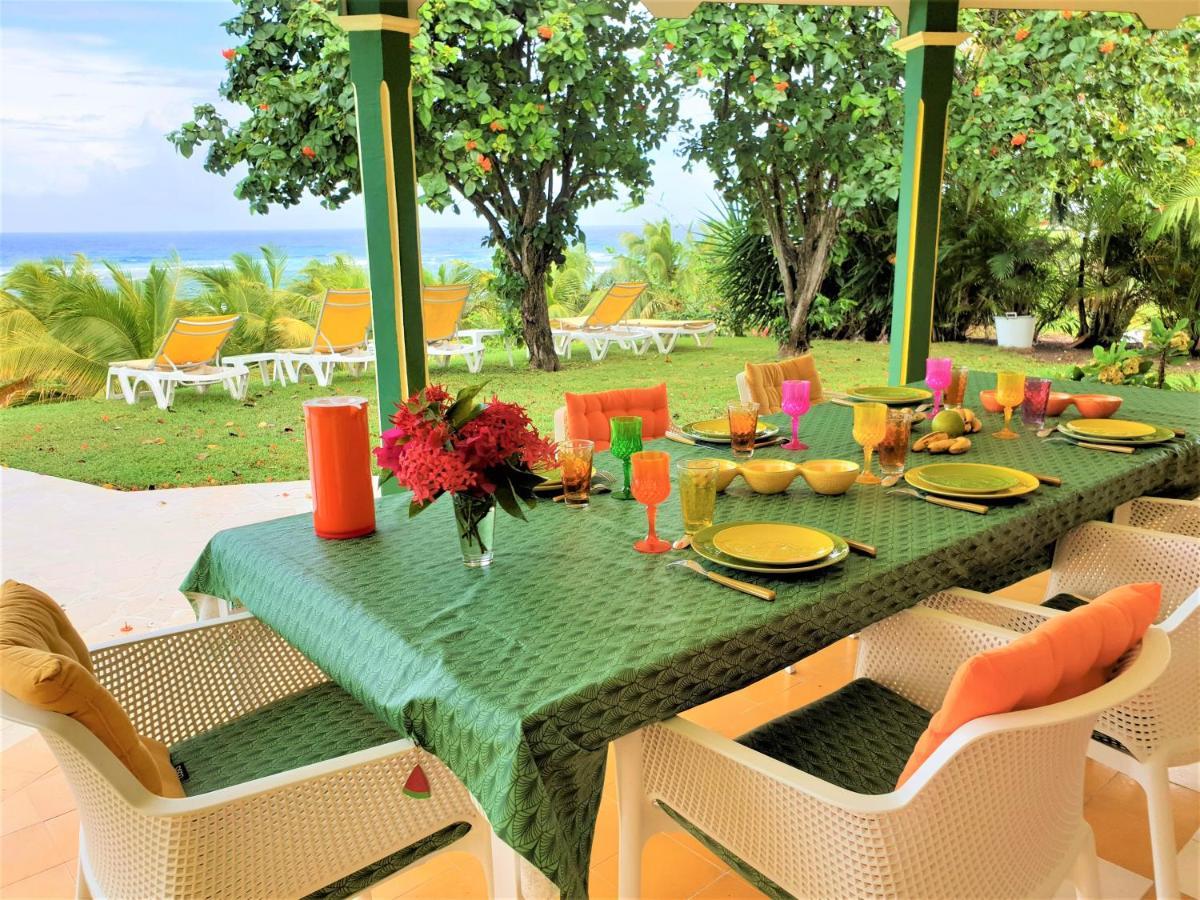 Villa Guadeloupe Saint Francois Acces Mer Piscine Iguana Bay - Villa Zagadi Exterior foto